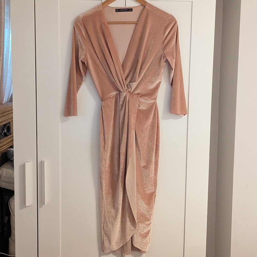 Pink Zara dress